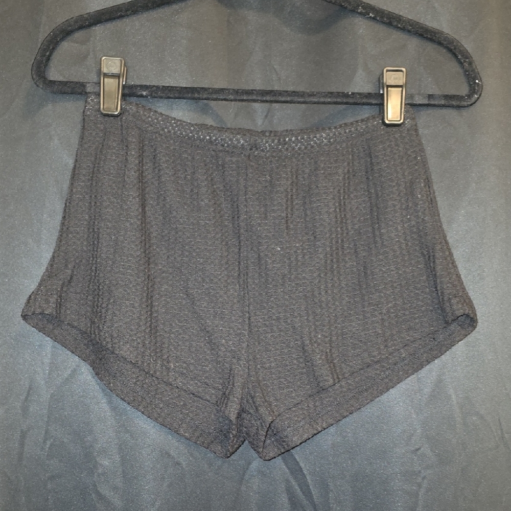Black Women's Swim Coverup Shorts